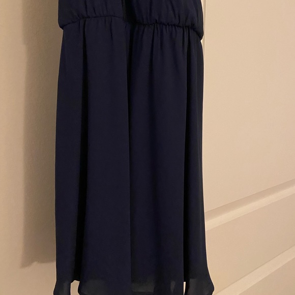 NWOT Lush Navy Kylie Skater Dress - Picture 7 of 9